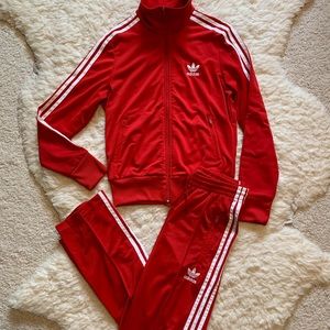 Adidas Originals Red Firebird Tracksuit XS/Small